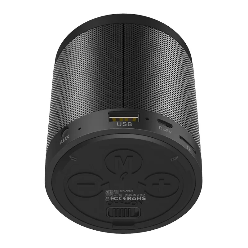 ZEALOT S5 2 Портативный беспроводной Bluetooth динамик стерео сабвуфер TF карта USB флэш-диск AUX воспроизведение с микрофоном