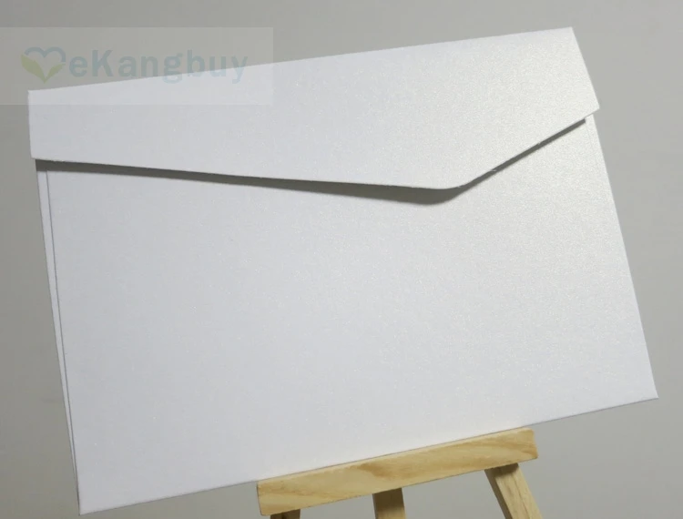 25 шт. 175x125 мм (6 8 &quotx 4 8&quot) косой жемчуг Цвет Бумага конверт толщиной свадьбы Бизнес