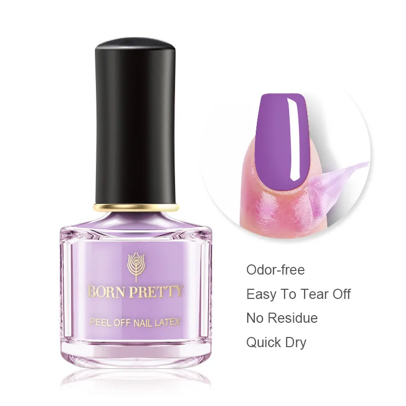 Nail Latex BORN PRETTY 15 цветов Летняя серия стемпинг ногтей покрытие сладкий стиль маникюрная Пластина Печать лак конфеты лак для ногтей - Цвет: Nail Latex
