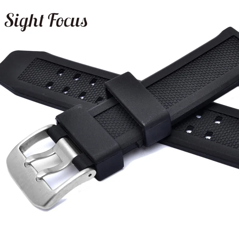 Силиконовый резиновый ремешок в стиле милитари для Luminox спортивный браслет