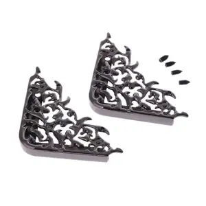 Металлические сумочки, зажимы для сумок, полые декоративные застежки, аксессуары для самостоятельной сборки, защита углов сумок