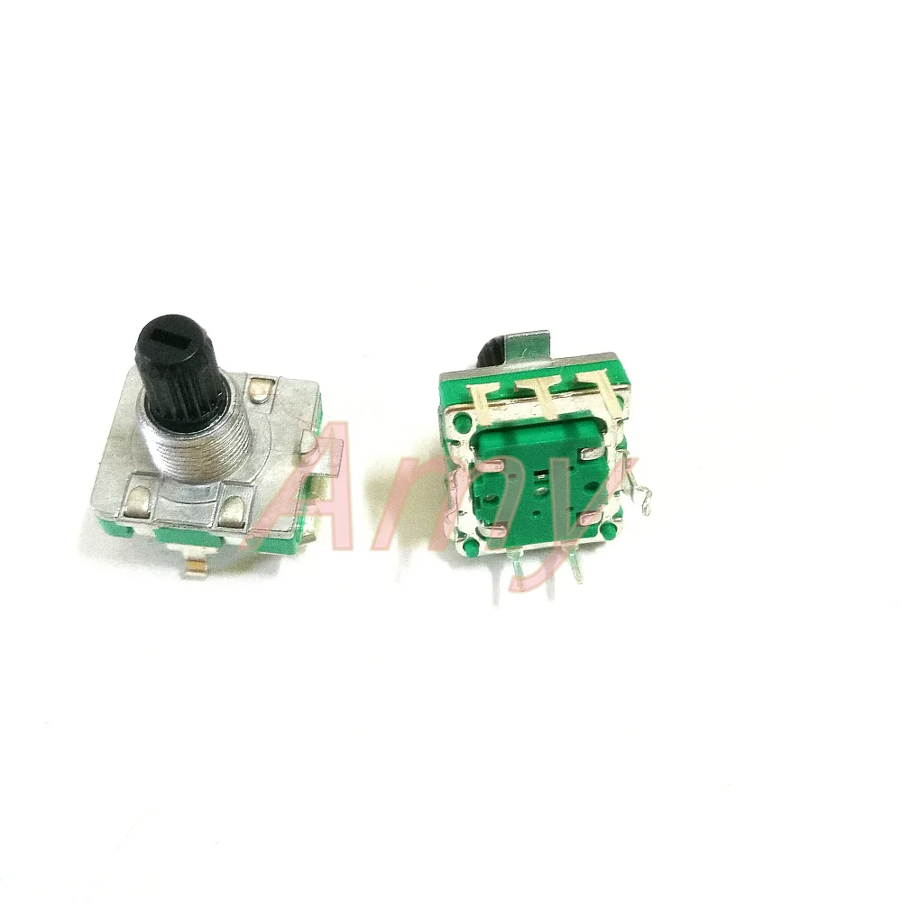 

20pcs/lot EC16 type encoder pressing switch with 24 posioning 24 axis rotary potentiometer 15MM digital sawtooth pulse