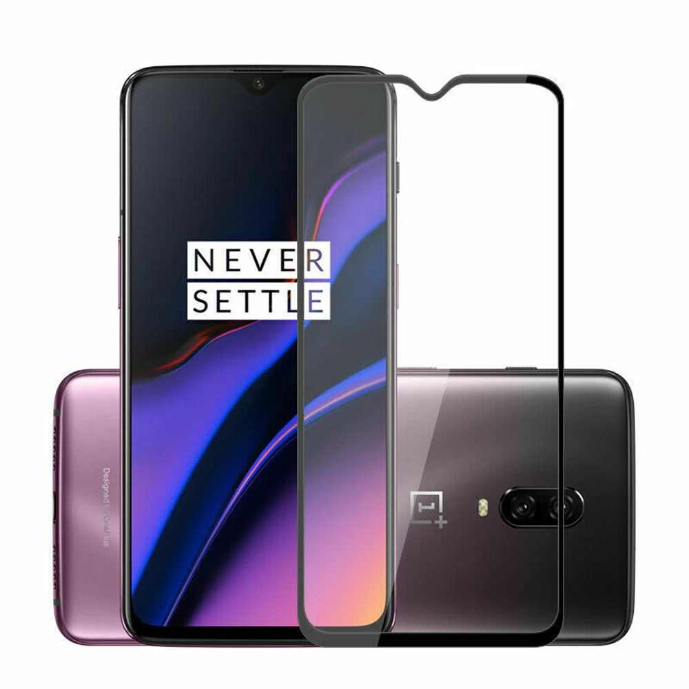 2 шт. OnePlus 7 Pro Закаленное стекло Защитная пленка 9 H HD Изогнутые с полным охватом