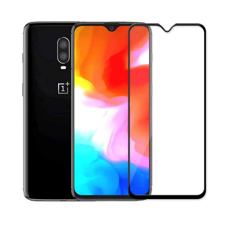 Абсолютно новое закаленное стекло для OnePlus 6T защита экрана Полное покрытие