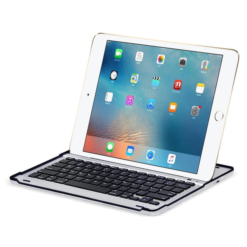 Чехол для iPad pro 12 9 с клавиатурой вращающаяся на 2017 градусов Беспроводная