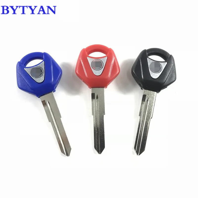 BYTYAN Motorcycle Blank Keys Uncut Blade Double groove key For YAMAHA R3 R125 R300 MT03 R150 R15 R250 MT25 R25 MT-25 MT-03 X-MAX |