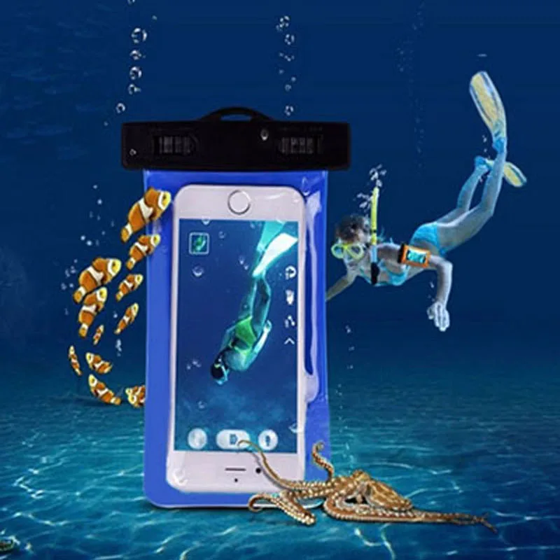 100% герметичны Водонепроницаемый сумки мягкий ПВХ чехол для Elephone P8/P8 мини случай