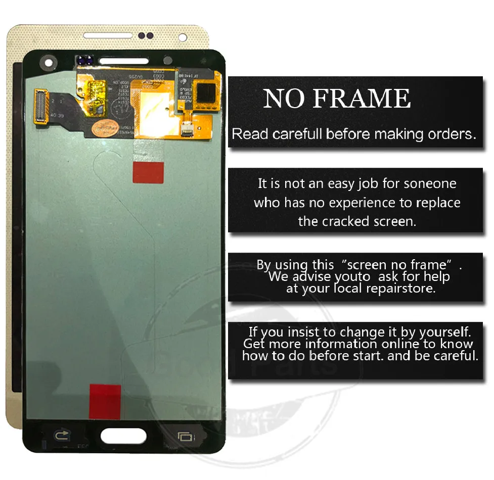 Протестировано для SAMSUNG Galaxy A5 2015 дисплей A500FU A500 A500F A500M сенсорный экран дигитайзер