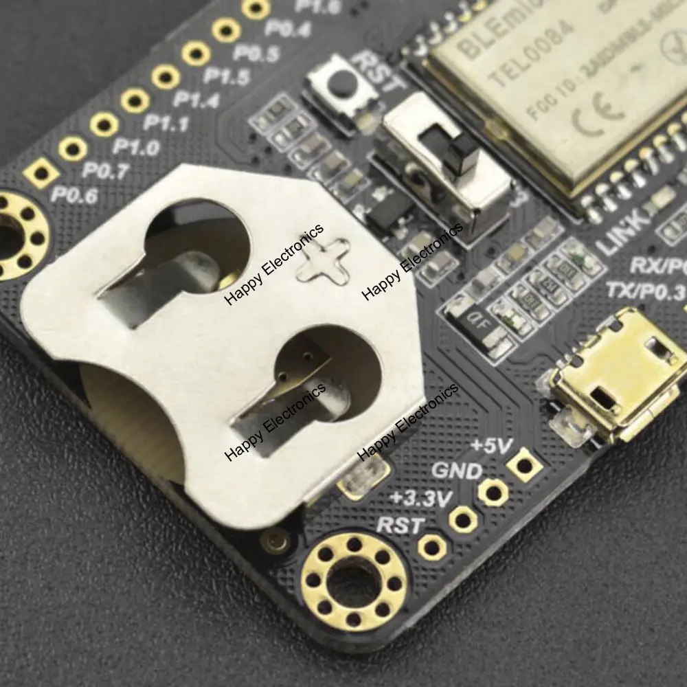 DFRobot BLE Micro EVB Bluetooth 4 0 устройство 3 V TI CC2540 2 ГГц для iBeacon HID носимое оборудование