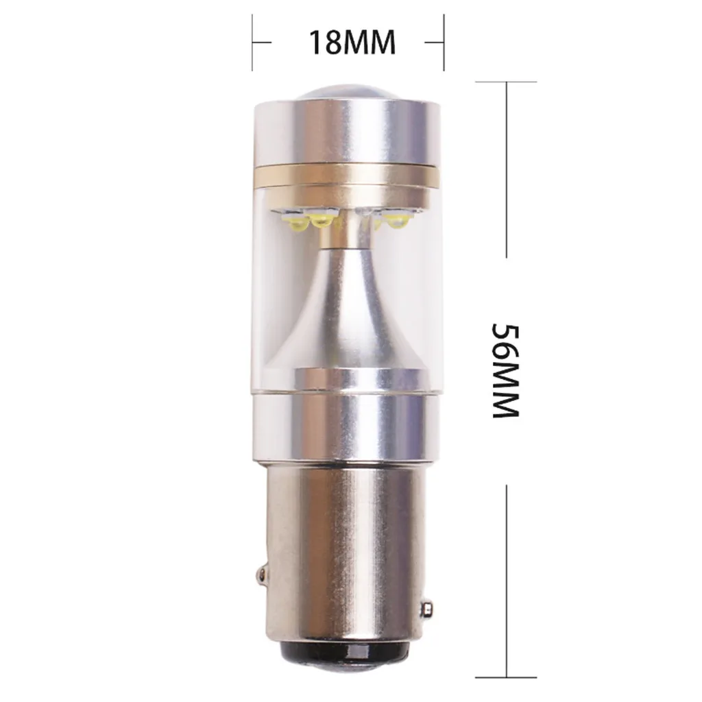 1Pcs white light Car Light 6500k 750Lm 2525 Led S25 1157 bay15d brake tail stop LED Bulbs Universal Lamp bulb | Автомобили и