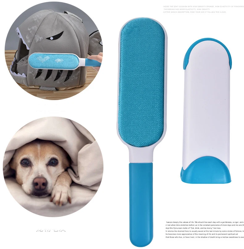 Удалитель шерсти для животных Clearing Brushes Tool Clothes Pet Hair Remover Antistatic Brush Magic Fur Reusable Dust Household Lint Sticking Roller