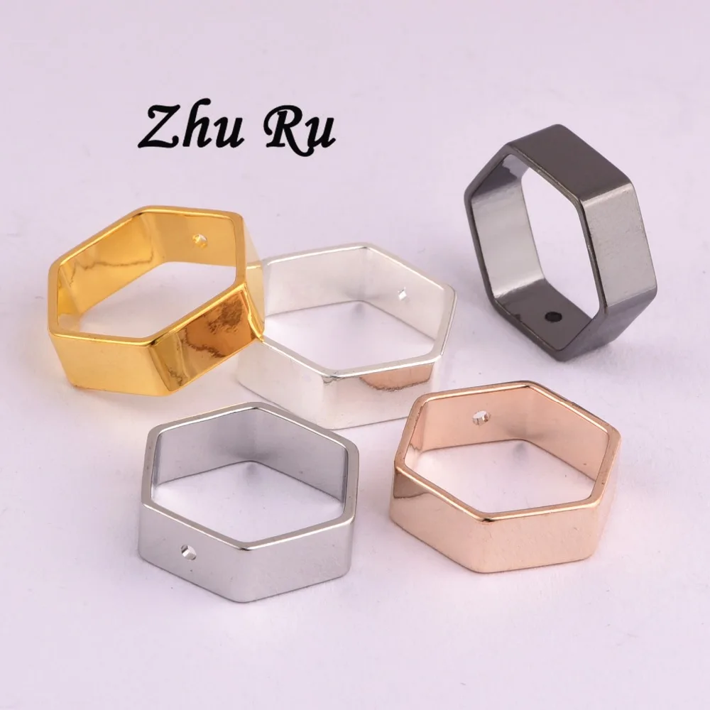 10 шт. ZHU RU 18*6*1 мм Оптовая Продажа шестигранный гексаграммный винт hive в форме