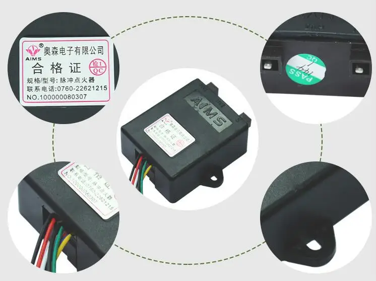 Заводская поставка нулевые секунды плиты импульсный воспламенитель зажигания