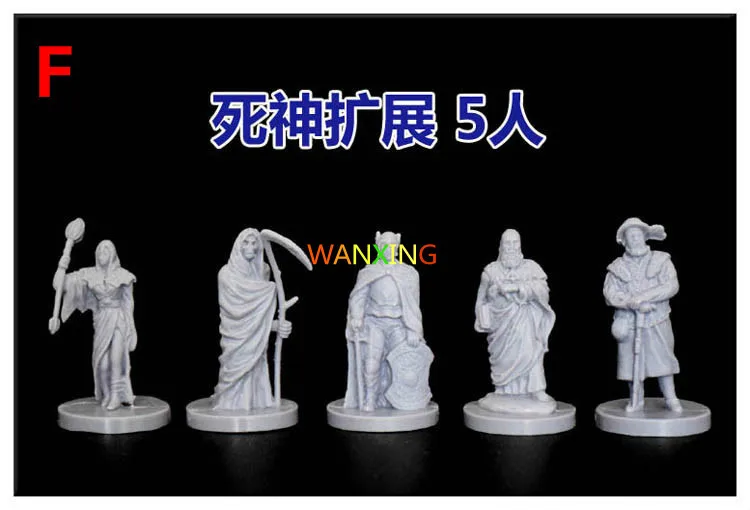 1/45 масштабная модель, настольная игра, талисман, серия, предсказатель смерти, кровавая луна, полимерная модель, сделай сам, производство