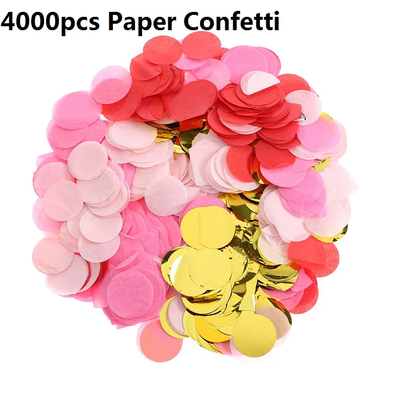 30g paper confetti Конфетти шары латексные шары трубки держатель воздушных шаров для вечерние украшения свадьбы Дети День рождения шары Декор - Цвет: 30g paper confetti