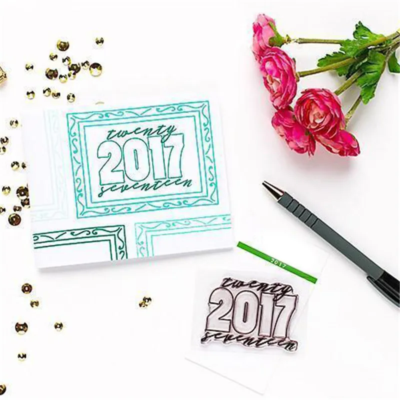 Рамка прозрачные штампы и для резки металла Скрапбукинг 2019 новый набор штампов