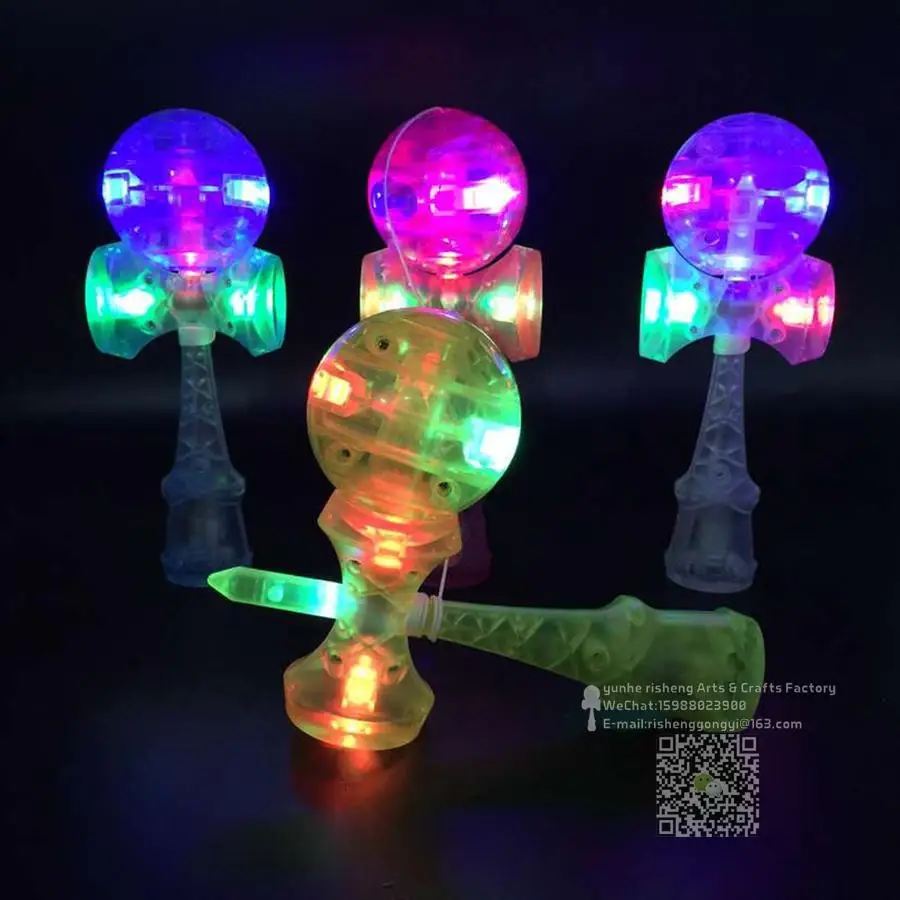 TWB розничная продажа kendama LED пластик|led disco|led pirled mac |