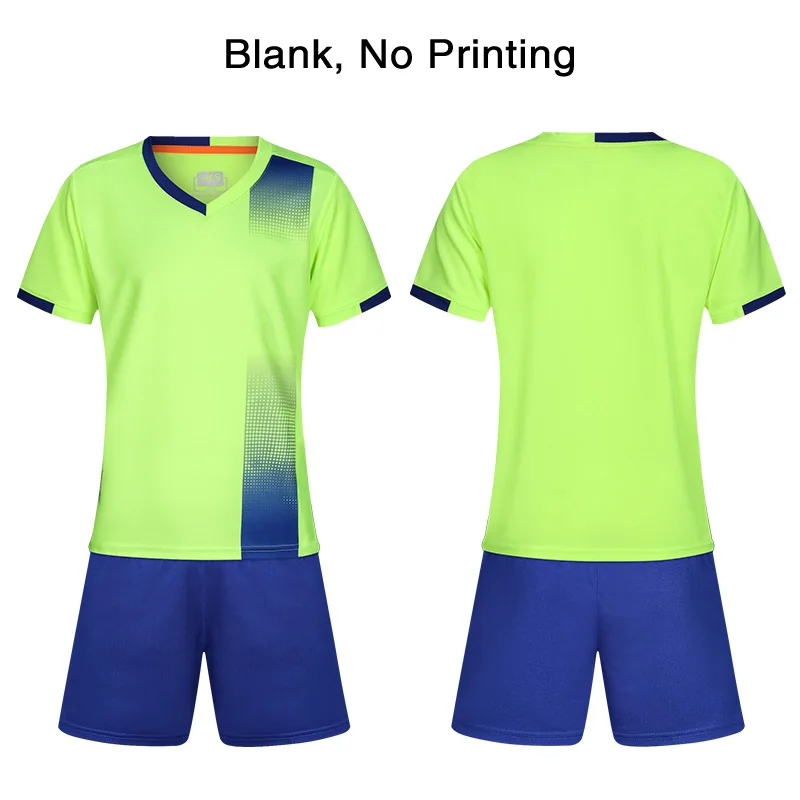 neon green Футбольные майки, детское футбольное Джерси, Футбольная Футболка, футболка для футбола,, быстросохнущая футбольная рубашка, детская спортивная одежда - Цвет: neon green