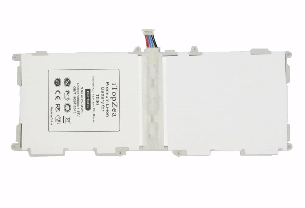 20 шт 6800 мА/ч EB BT530FBC/EB BT530FBE запасная батарея для Samsung Galaxy Tab 4 10 1 &quotT530 T531 T535 P5220 SM