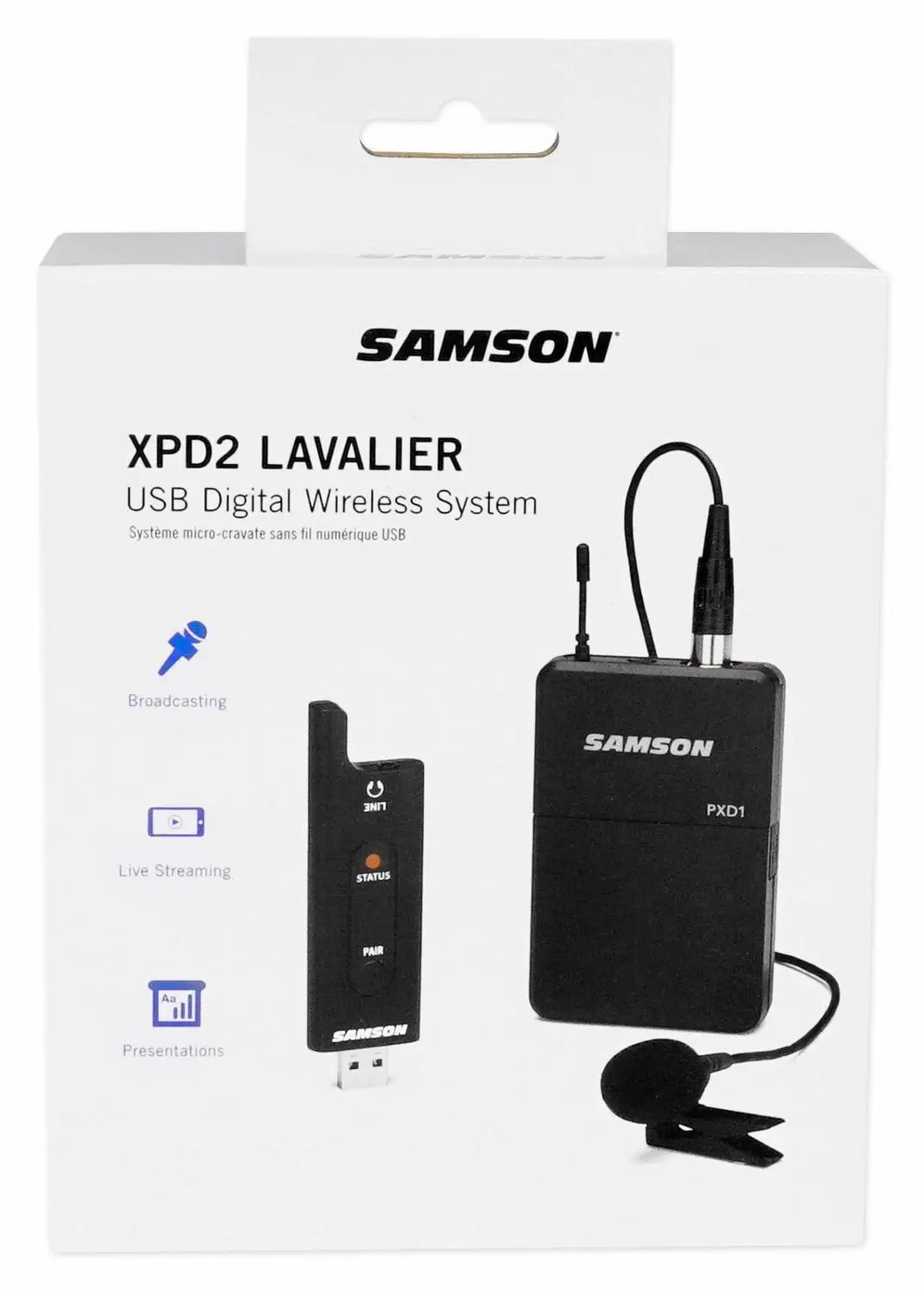 Samson XPD2 петличный USB цифровой беспроводной системы ремень пакет микрофонная