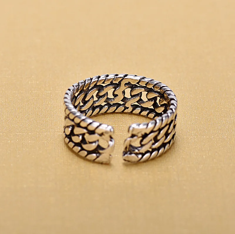 Женские серебряные открытые кольца 925 пробы оригинальные ручной работы из