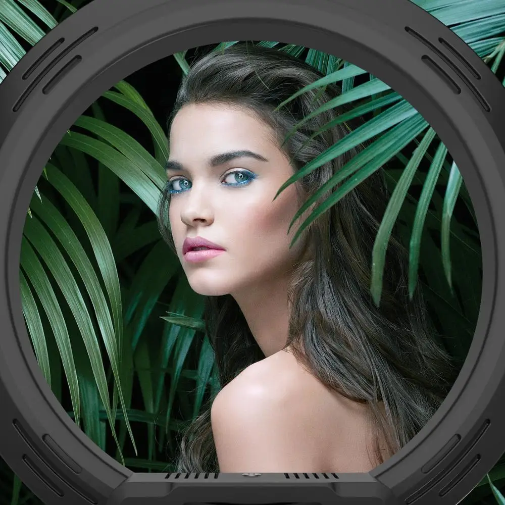 16 &quotсветодиодный светильник кольцо с регулируемой яркостью и батареей для