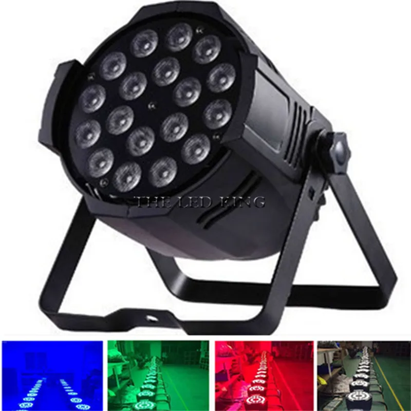 Алюминиевый сплав LED Par 24x12 Вт RGBW 4в1 Can 64 led прожектор dj проектор для мытья освещения