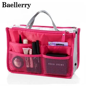 Женская дорожная косметичка Многофункциональный органайзер для косметики Bag для макияжа, нейлоновая сумка для туалетных принадлежностей, сумки для макияжа, косметические чехлы