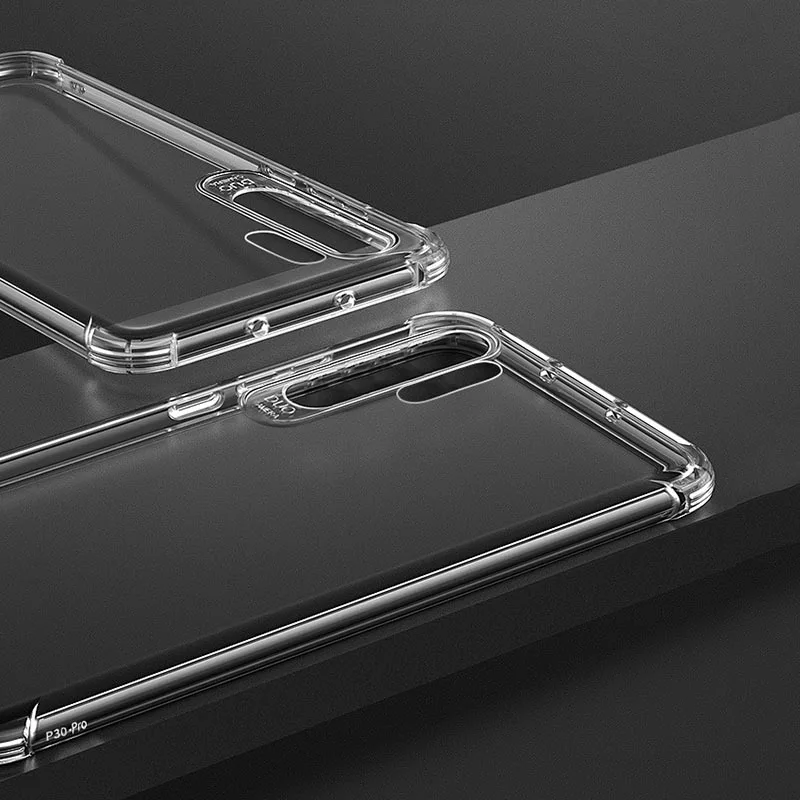 Shockproof Cover Transparent Soft TPU Cases For Huawei Honor 10 9i Play 8X 8C 8A V20 P30 Mate RS Nova 3 3i 4 Note Mate20 lite |