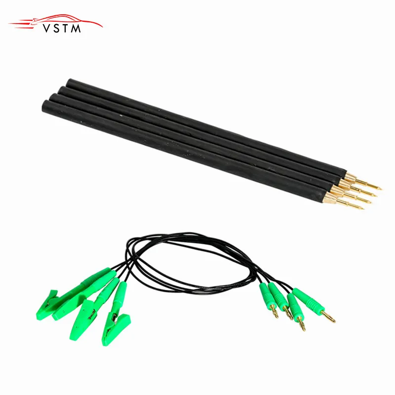 4pcs/Set Probe Pens 4pcs Pins With Connect Cable Replacement LED BDM FRAME OBD2 Programming For ECU Board |