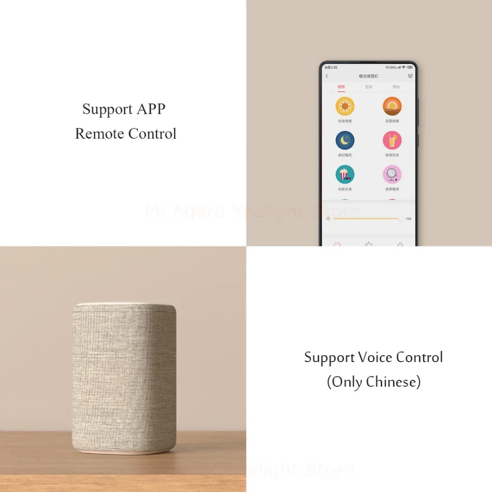 Xiaomi Yee светильник, умный светильник, умный дом, Wi-Fi приложение, светодиодный светильник с дистанционным управлением, полоса расширения, версия, поддержка сшивания