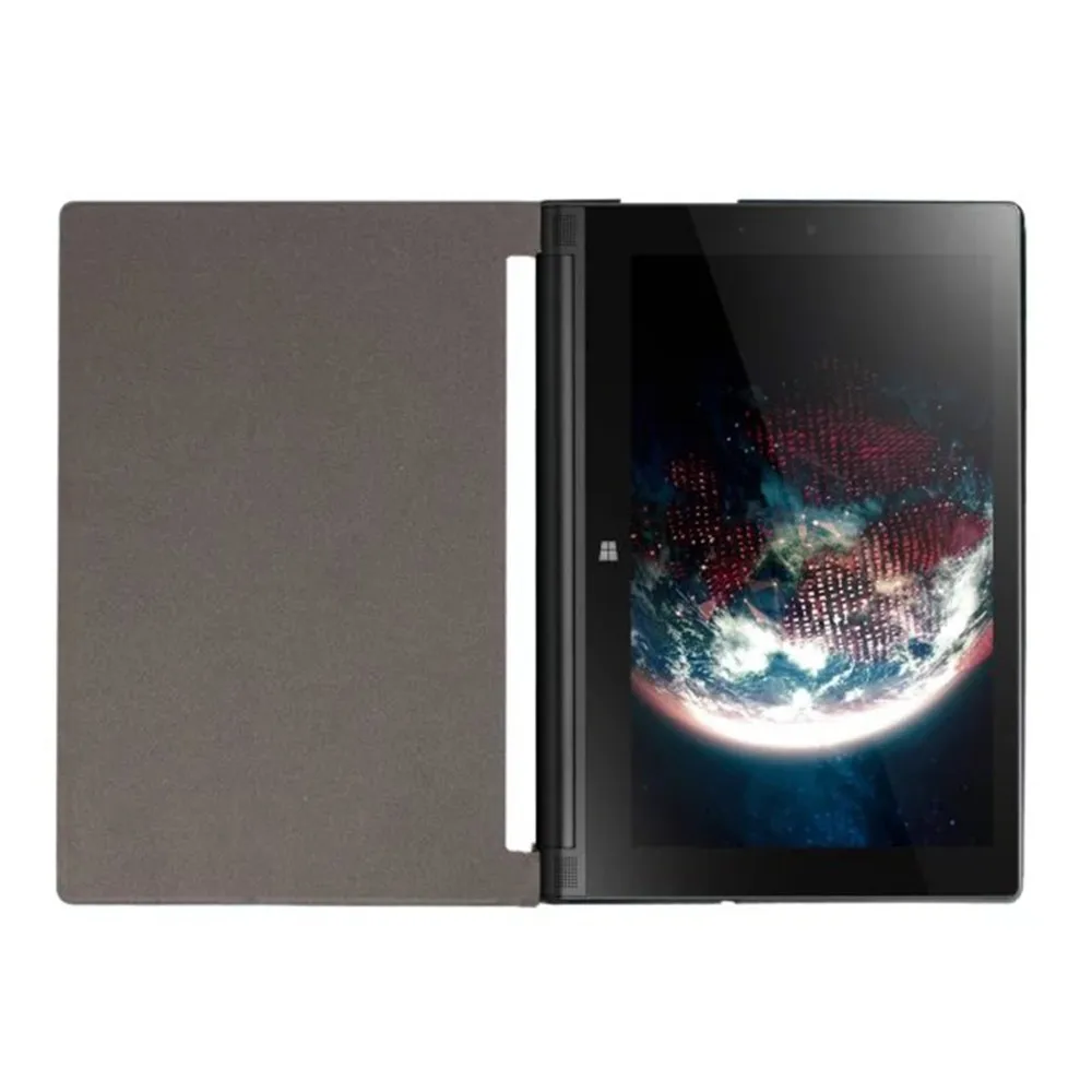 Чехол подставка тройного сложения из искусственной кожи для планшета Lenovo Yoga Tab 3 10