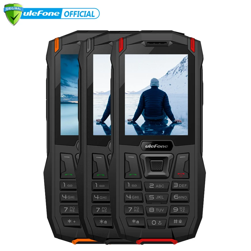 Ulefone Броня мини IP68 водозащитный мобильный телефон 2 4 &quotMTK6261D Беспроводной FM радио