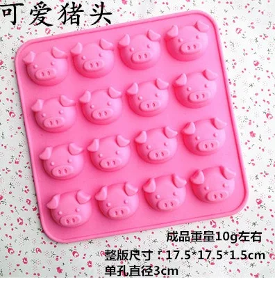 1x Милый Свинья Плунжер для сахарной мастики украшения Sugarcraft прессформы Резак