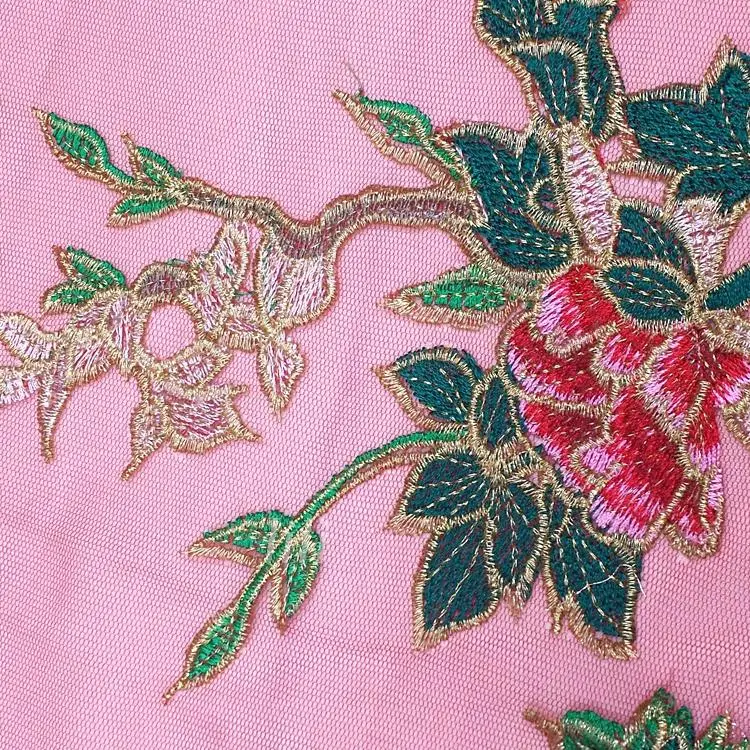 Тканевый патч с изображением пионов и птиц большой пуховик цветами декоративные