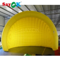 5xh3 6 m giant inflatable advertising tent with air blower for exhibition trade show business rent