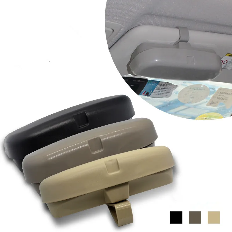 

Auto Fastener ABS Car-Styling Vehicle Sun Visor Sunglasses Eyeglasses Glasses Holder Card Ticket Pen Clip Automotive Accessories