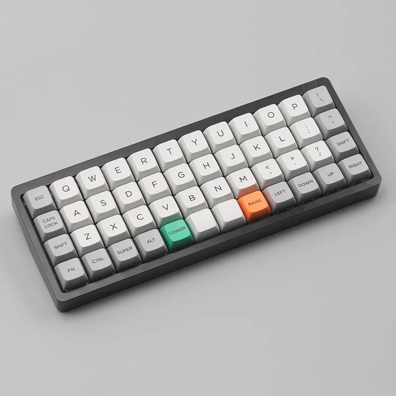 В наличии большой Bang MDA профиль Ortholinear Keycaps 101 ключ краситель подложка толстый PBT Fit