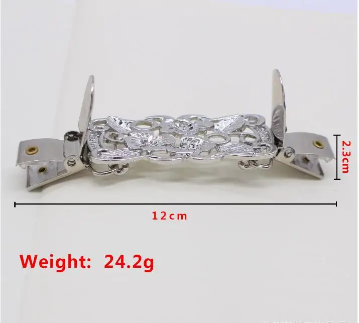 1 шт. новые модные аксессуары сплав Утконос зажим полый Серебряный свитер