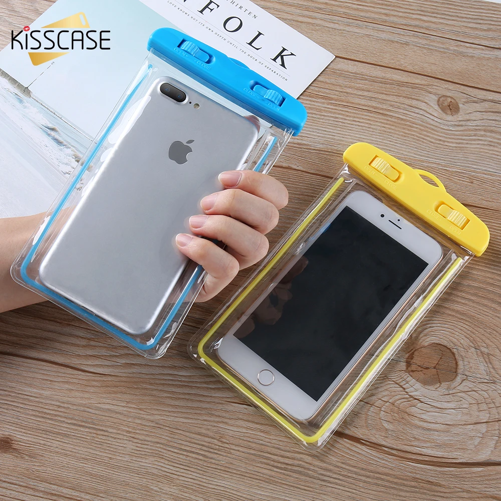 KISSCASE водонепроницаемый чехол для телефона Samsung Galaxy S10 S9 S8 под водой сумка Huawei mate 20