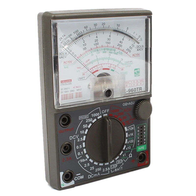 SHGO аналоговый мультиметр de 960tr AC DC Вольт Ом ток тестирование Электрический
