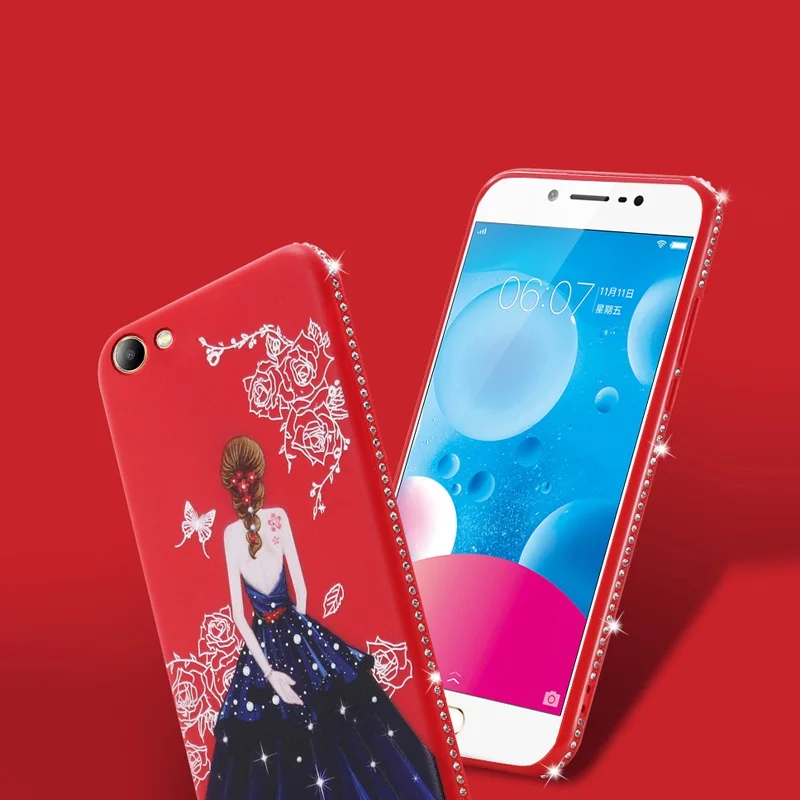 HeyJingles КРЫШКА ДЛЯ VIVO Y67 Защитный Мягкий протектор для юбка девочек милый блестящий