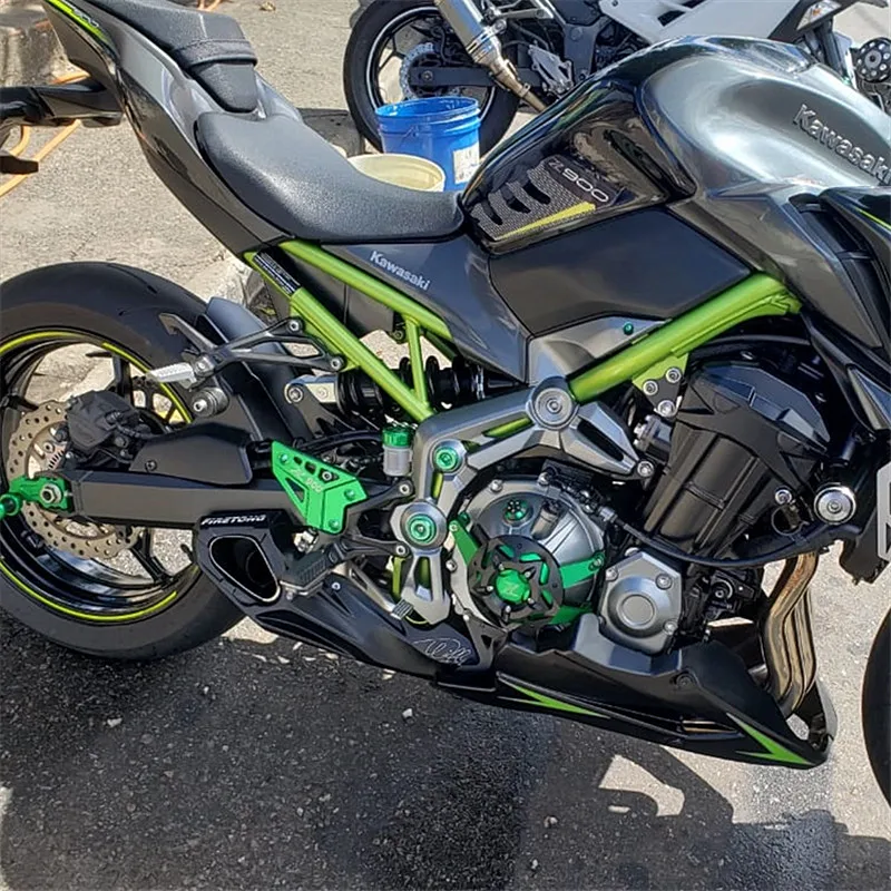 Защитная пленка для пятки ног Kwasaki Z900 защита стопы KAWASAKI 2017-2019 украшение |