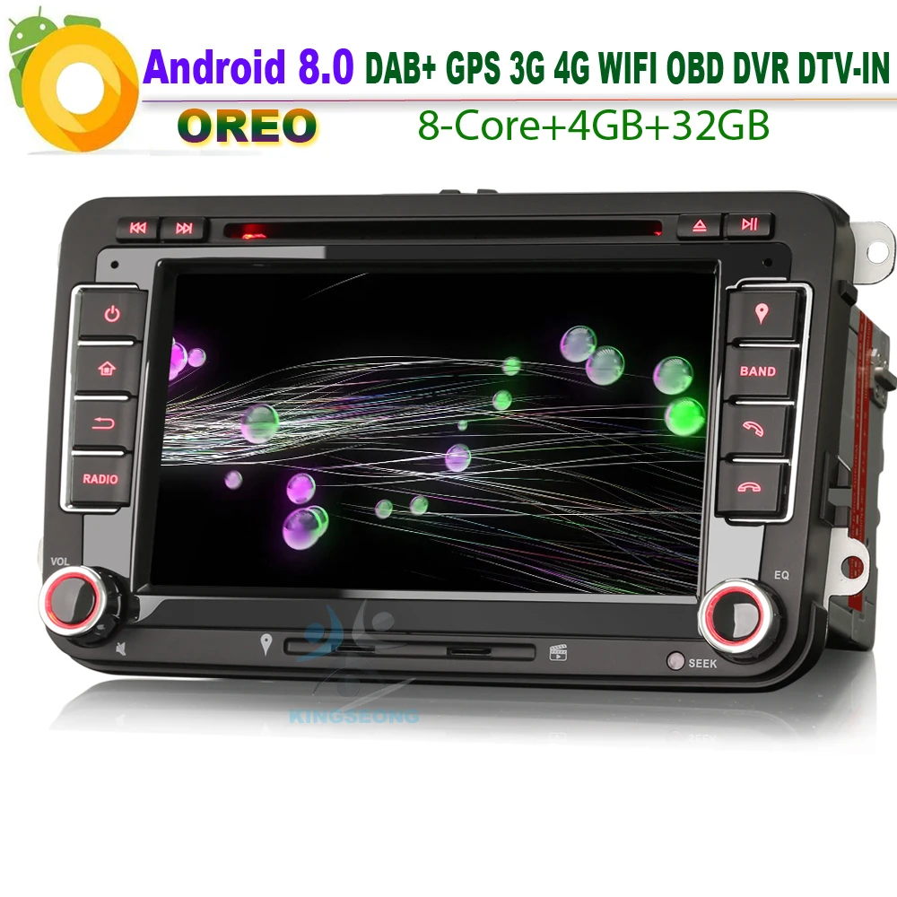 Автомагнитола 7 дюймов Android 8 0 GPS Wi Fi Bluetooth|Автомагнитолы| |