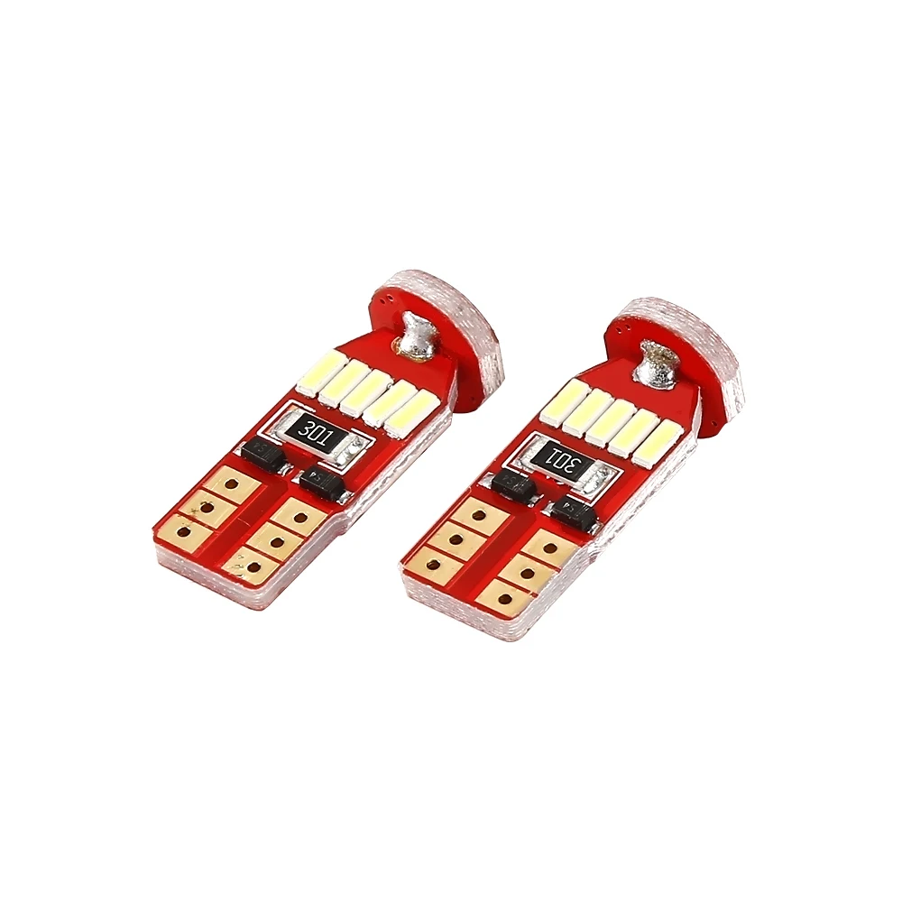2 шт. T10 501 194 W5W светодиодный 4014 15 SMD Canbus автомобильный Smd светильник canbus