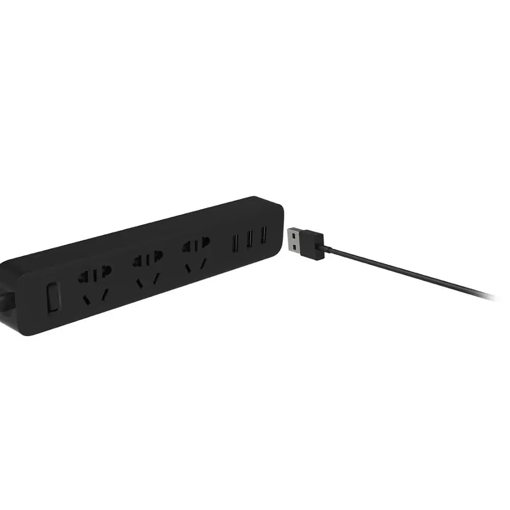 Оригинальный умный удлинитель питания Xiaomi Mijia с 3 розетками + 2 а портами USB для