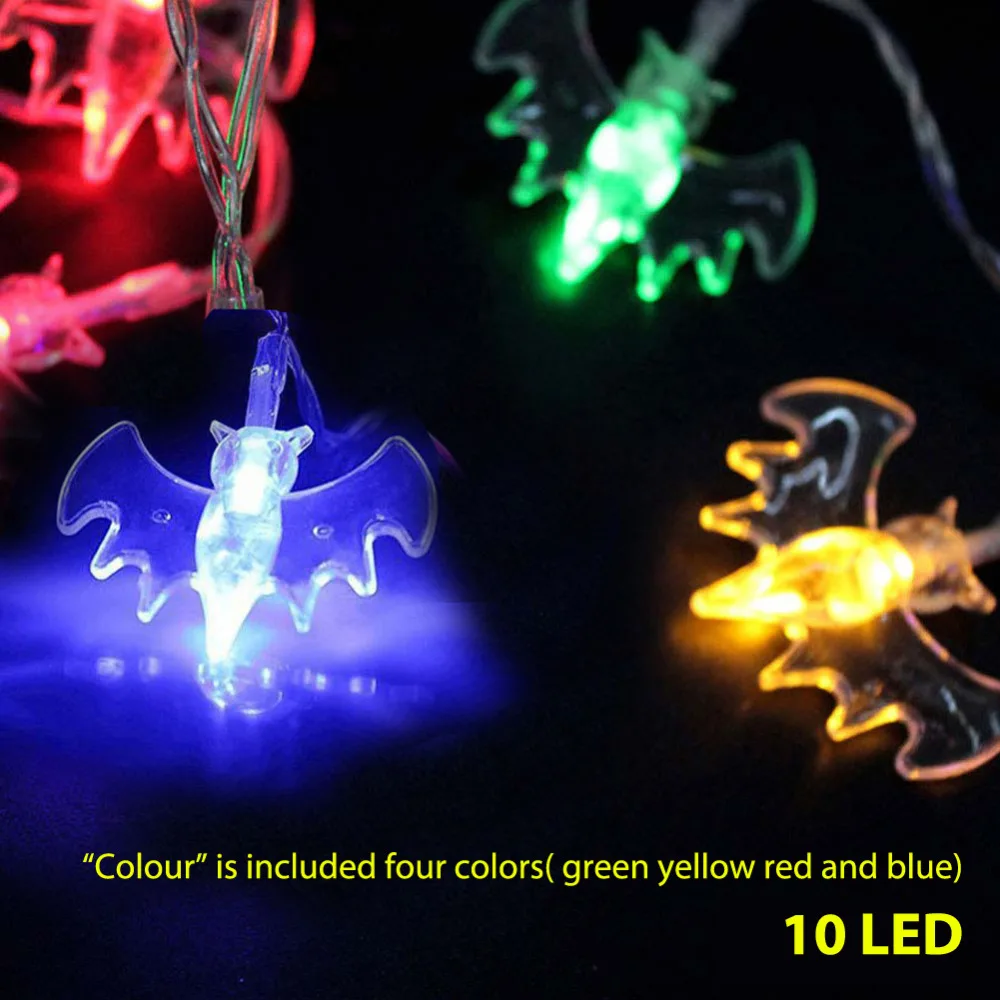 Светодиодная гирлянда летучая мышь 10 светодисветодиодный|party decoration fairy|fairy light
