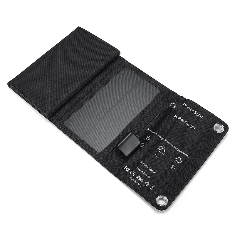 KINCO 10 Вт/20 Вт SunPower складное солнечное зарядное устройство 5 в USB выходное устройство портативная солнечная панель для смартфона на открытом воздухе