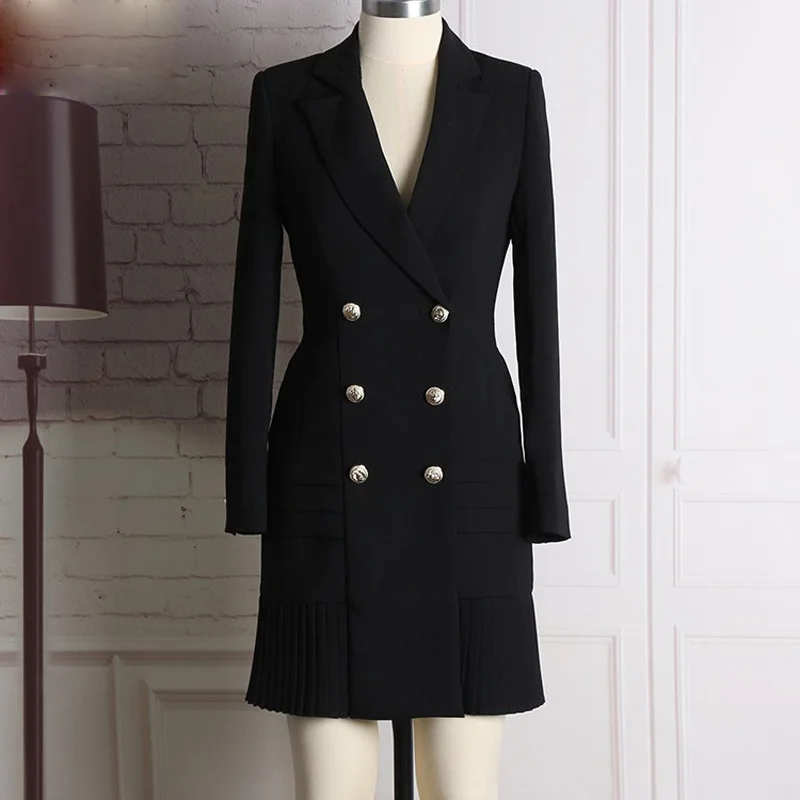 Женский двубортный Блейзер с треугольным вырезом|dress fashion women|dress womendress women |