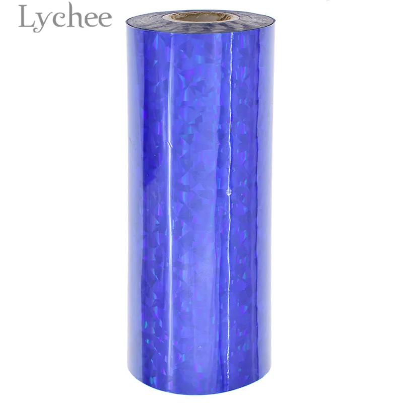 24 Lychee 16 см x 120 м ПЭТ многоцветная фольга горячего тиснения бумага тисненая Лазерная Фольга бумага DIY ручной работы материал для одежды карты - Цвет: 24